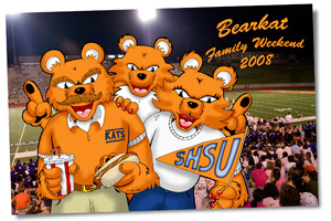 Bearkat Family Weekend Logo