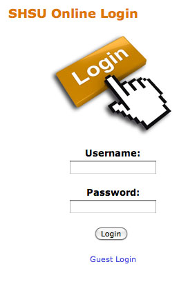 SHSU online login