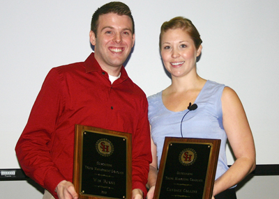 Wes Burke and Candace Collins