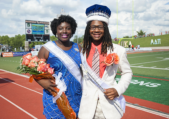 homecoming king and queen