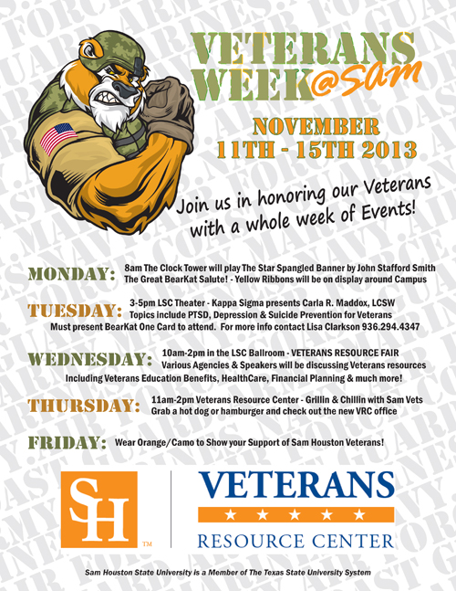 Vet Week Flier