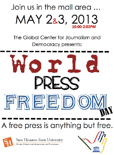 World Press Day flier
