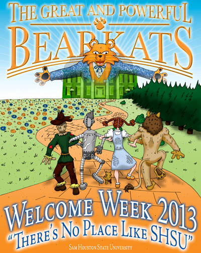 Welcome Week poster