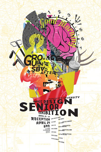 Graphic Design Exhibit poster