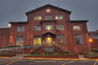 front facade of the Huntsville Unit