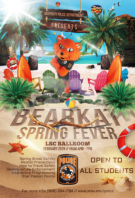 Spring Break Fever Poster