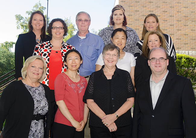 Some of the Doctor of Education in educational leadership graduates