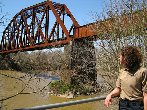 Tipton at Colorado River bridge