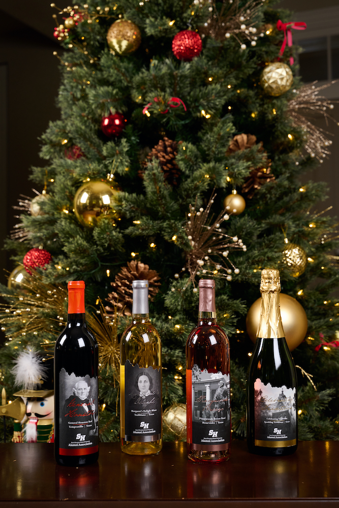 General Houston Red, Margaret's Delight Blanc, Piney Woods Breeze Ros&eacute; and Celebrating Traditions Sparkling