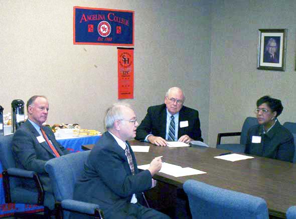 SHSU/Angelina College Officials