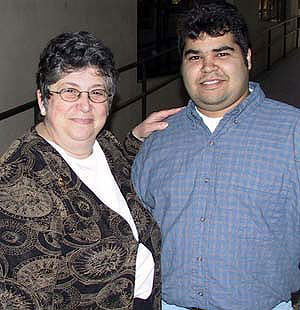 Bernice Strauss and Jose Barrera