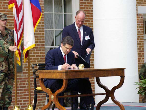 Governor Perry, President Gaertner