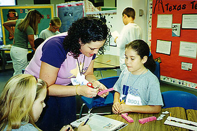 children with university student