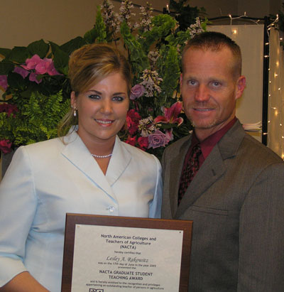 Lesley Rakowitz and Stanley Kelley