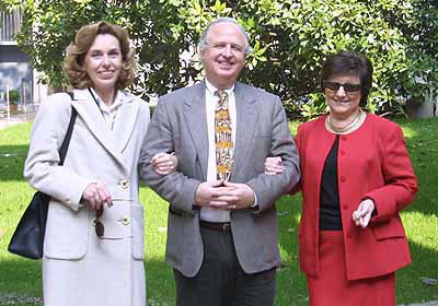 Licia Sirch, Henry Howey and Emilia Bricchi Piccioni