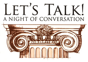 let's talk logo