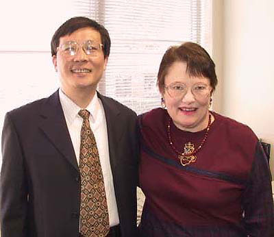 Zhenlin Zhou and Mary Gutermuth